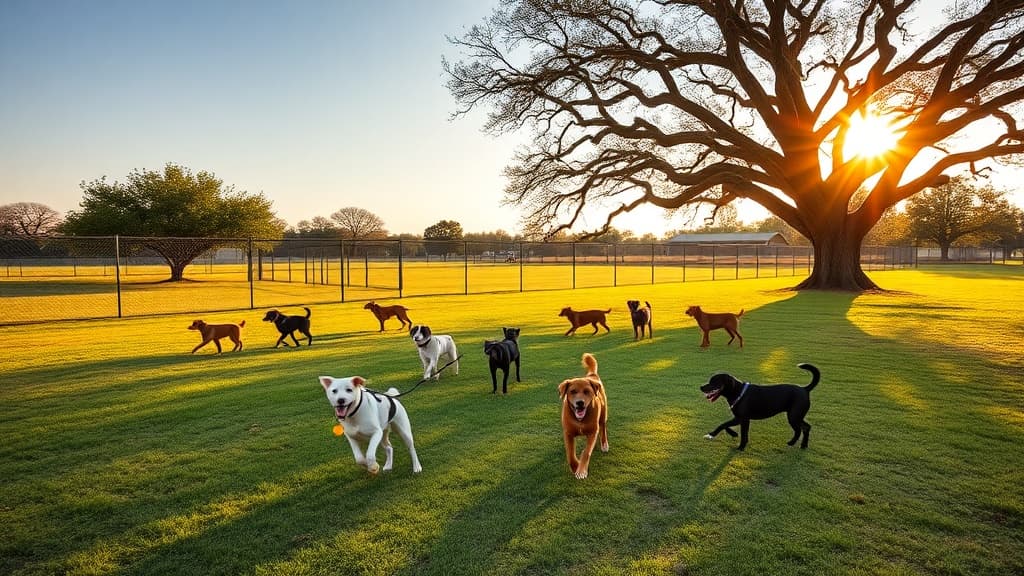 K-9 Kastle at Unity Park dog park in Highland Village, TX