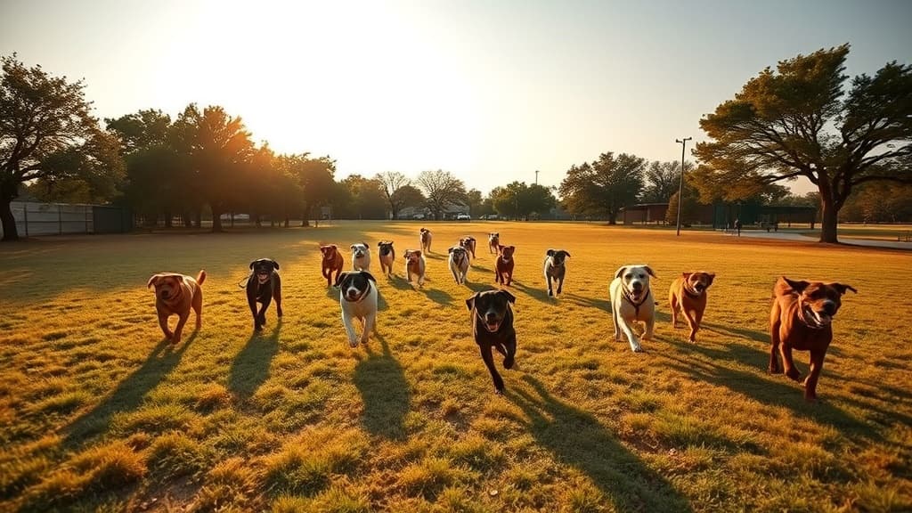 Dog Park dog park in McKinney, TX