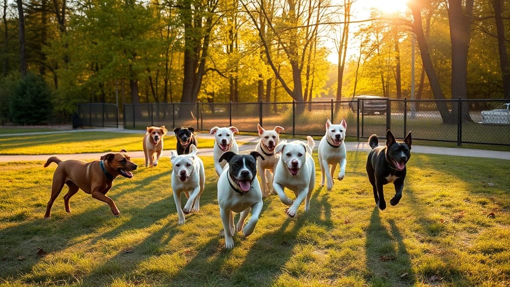 Tails n' Trails Dog Park dog park in Saugatuck, MI