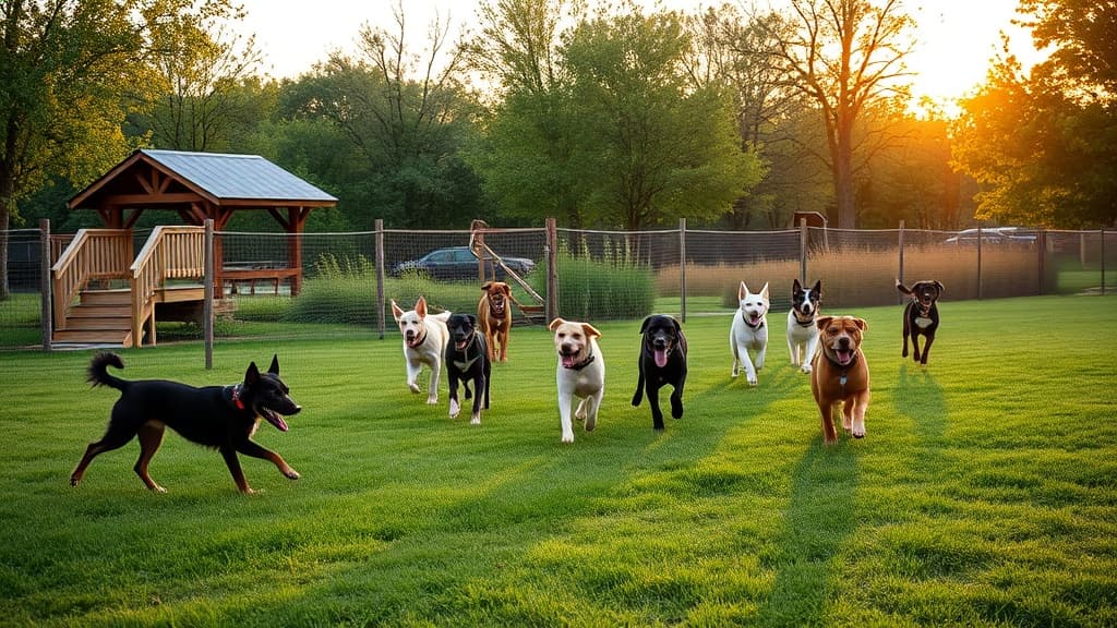 Perry Ferrini Dog Park dog park in Schererville, IN