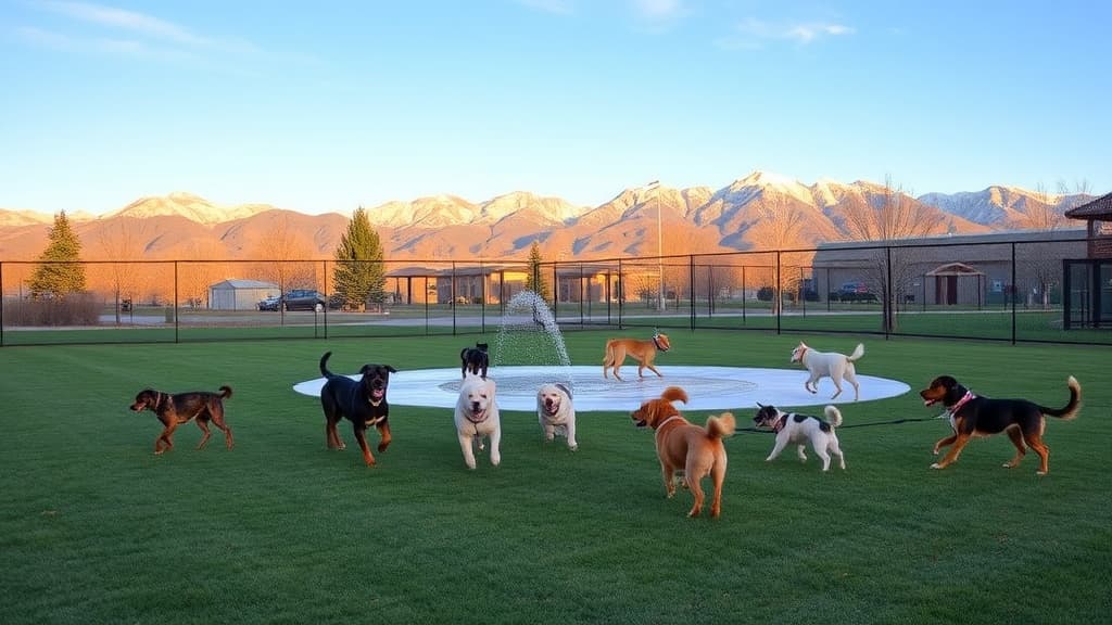 Gunnison Dog Park dog park in Gunnison Neighborhood Plaza, CO
