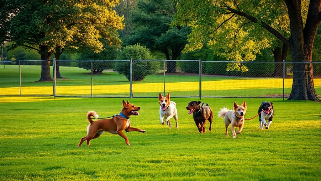 Dog Park at Emmans Park dog park in Ledgewood, NJ