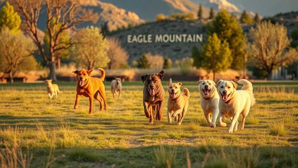 Eagle Mountain Dog Park dog park in Eagle Mountain, UT