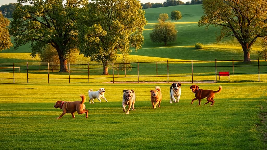 Struthers Unleashed dog park in Struthers, OH