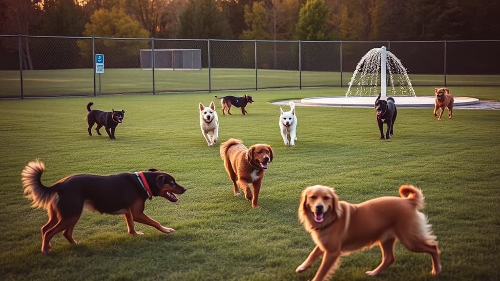 Kaposia Landing Dog Park dog park in South St. Paul, MN