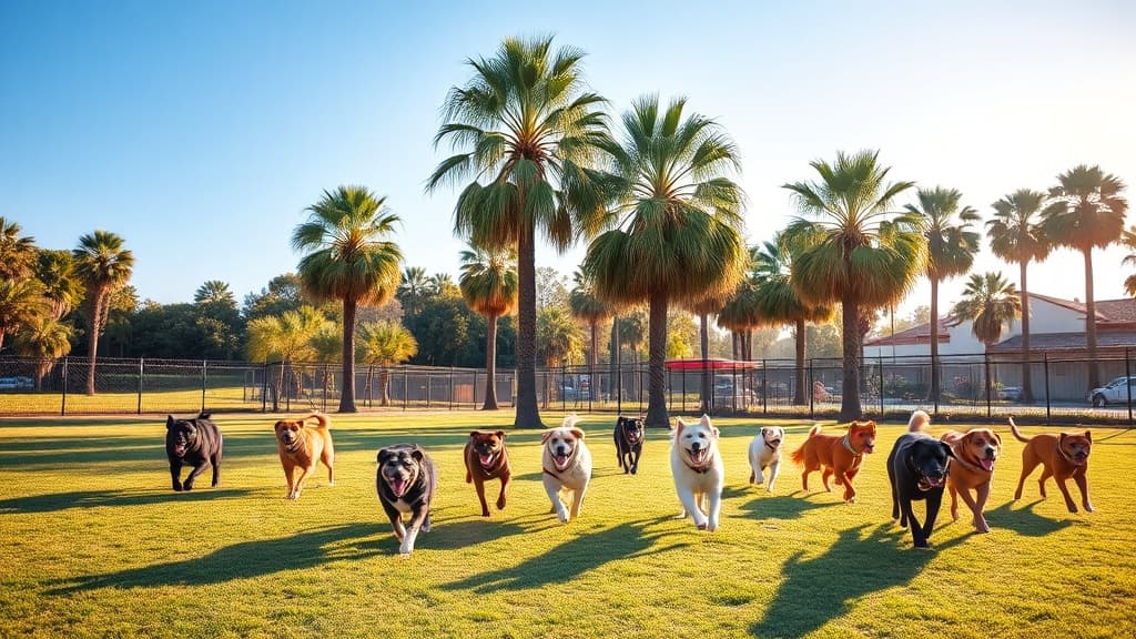 Dog Park dog park in Santa Clara, CA