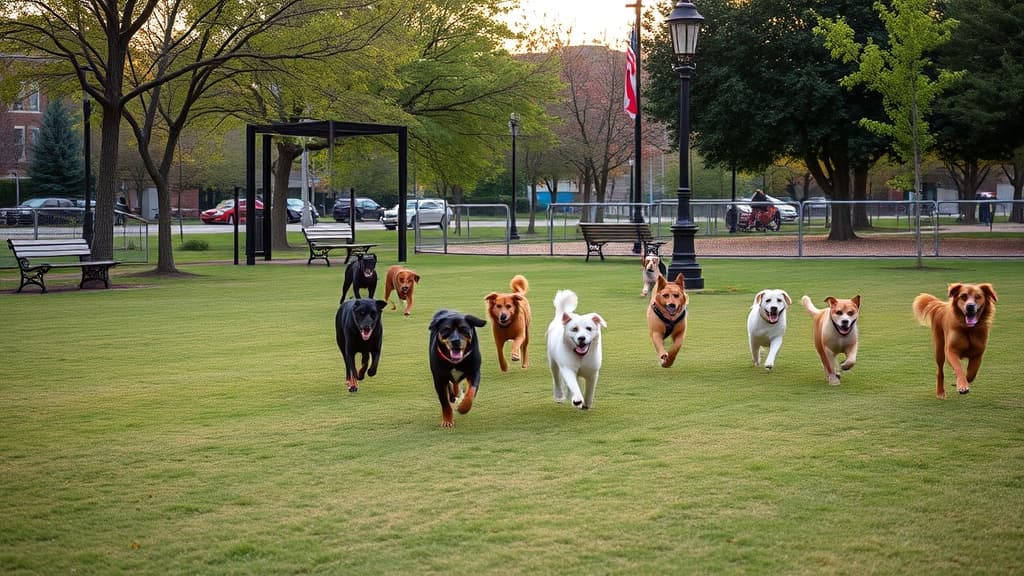 Aurora Dog Park dog park in Aurora, CA-ON