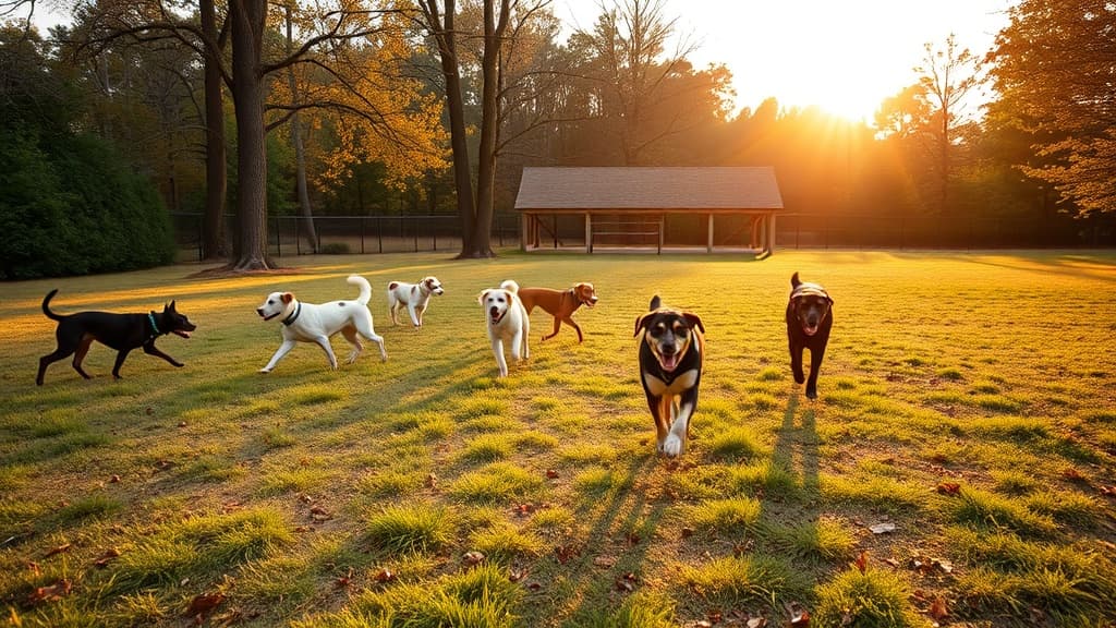 Dog Park dog park in Carrboro, NC