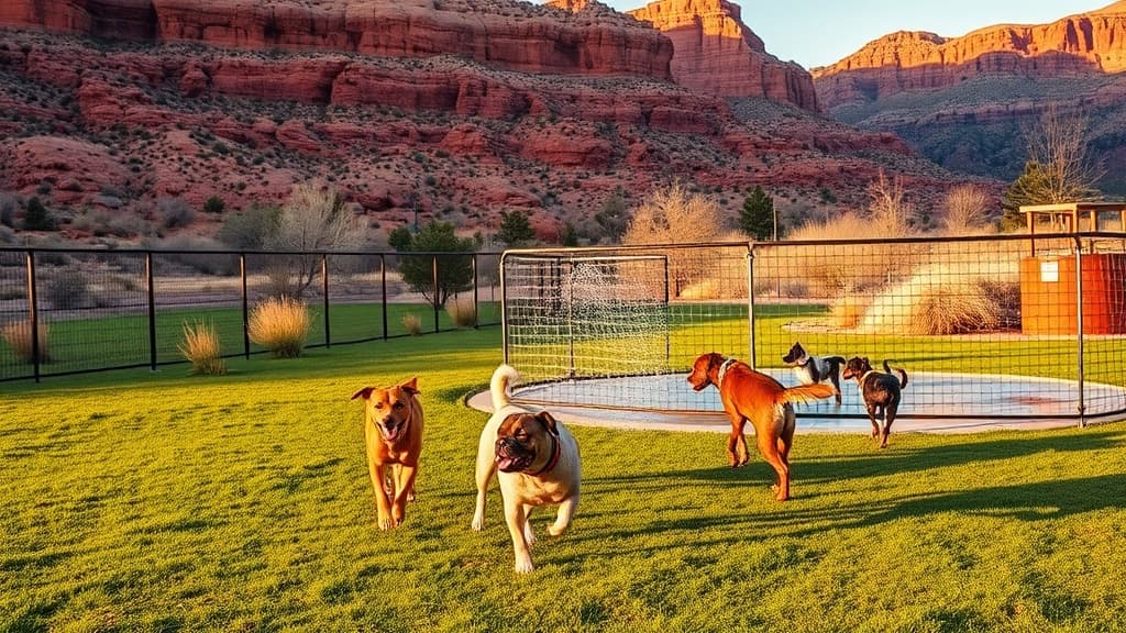 Dog Park at Pioneer Park dog park in Salt Lake City, UT