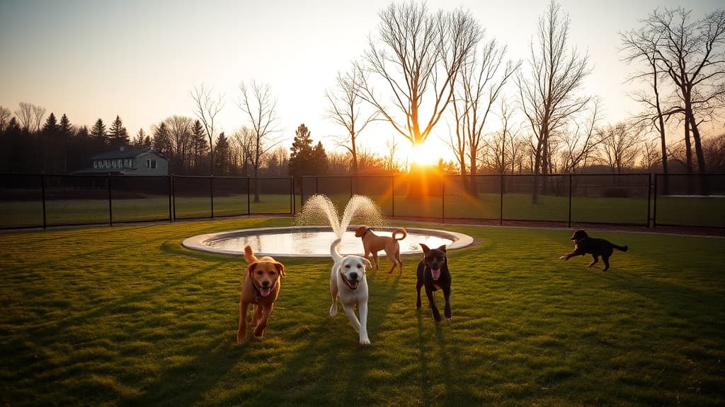 Grand Circus Dog Park dog park in Detroit, MI