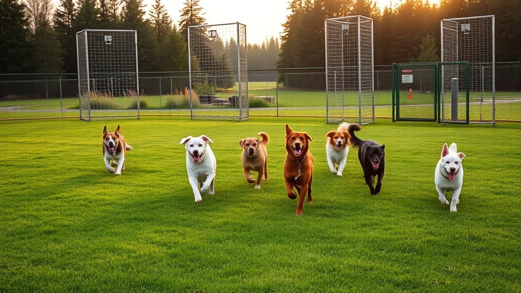 Dog Park at Buster Dame Recreational Field dog park in Northport, MI