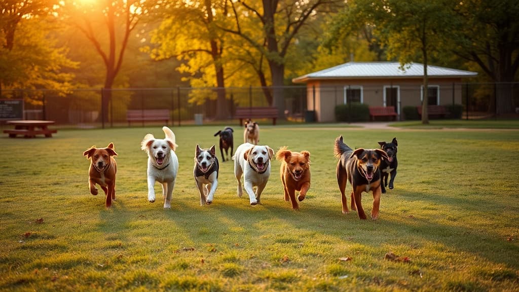 Urbana Dog Park dog park in Urbana, IL