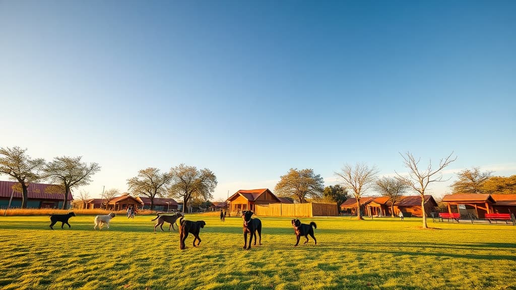 Bark Park dog park in San Antonio, TX