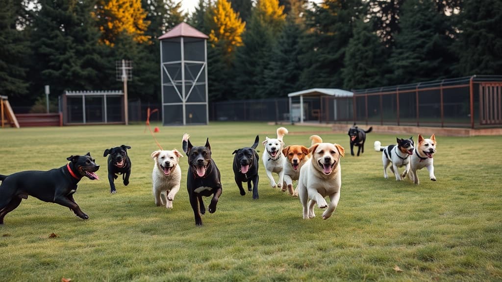 Eaglemont Dog Park dog park in Monroe, WA