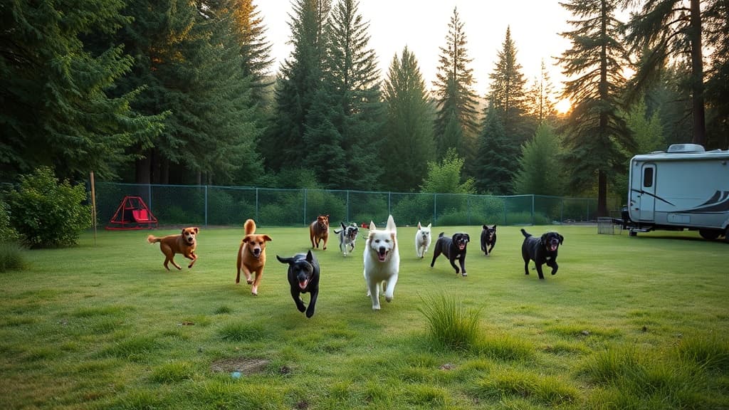 Prineville RV Park Dog Pen/Park dog park in Prineville, OR