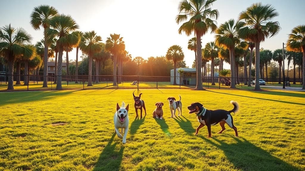 McLean Park dog park in North Myrtle Beach, SC