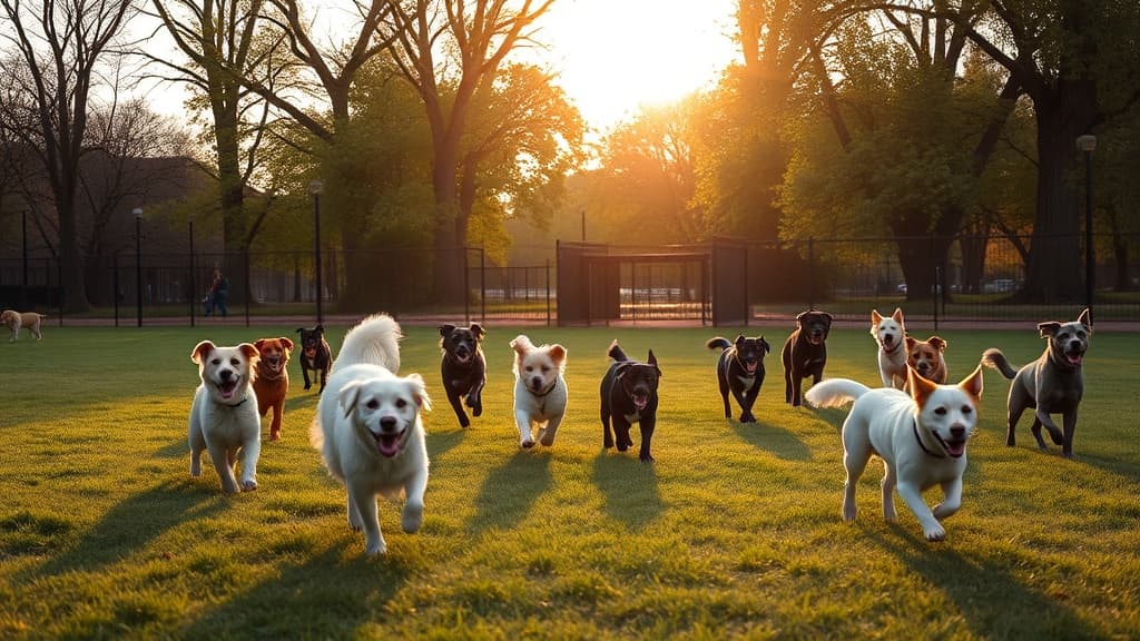Dog Park dog park in Oak Park, IL