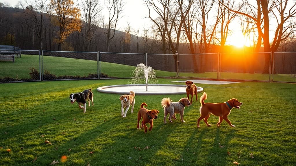 Dog Park at Mario Lanza Park dog park in Philadelphia, PA