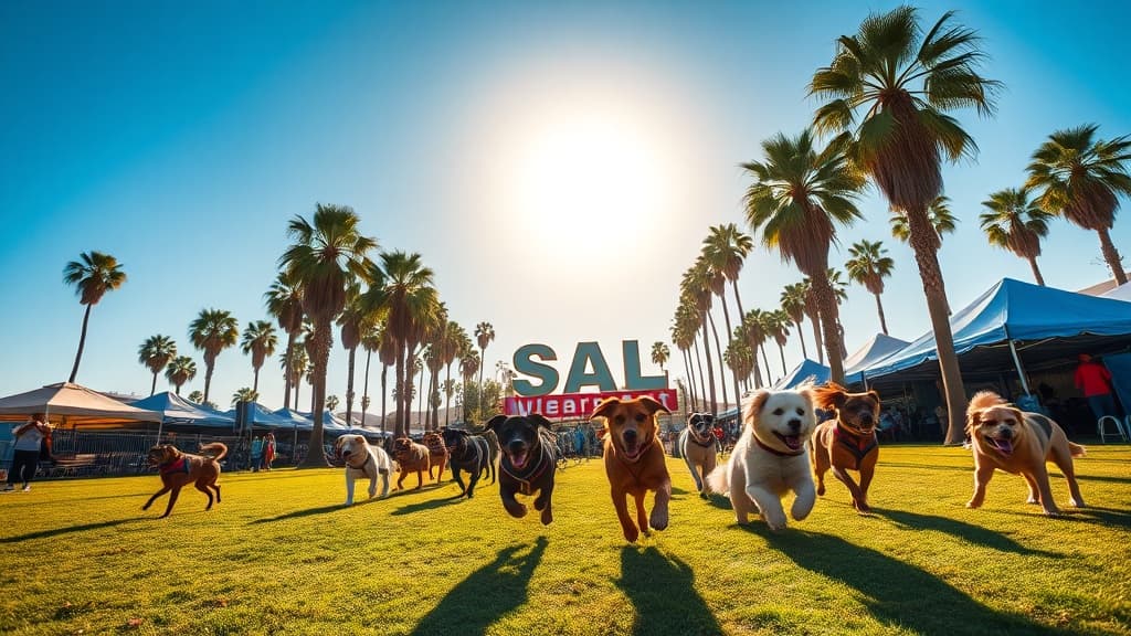 SoCal Wienerfest 2025 dog park in Huntington Beach, CA