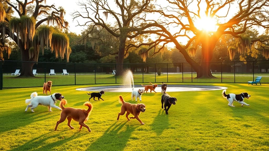 Caney Creek Preserve Dog Park dog park in Cumming, GA