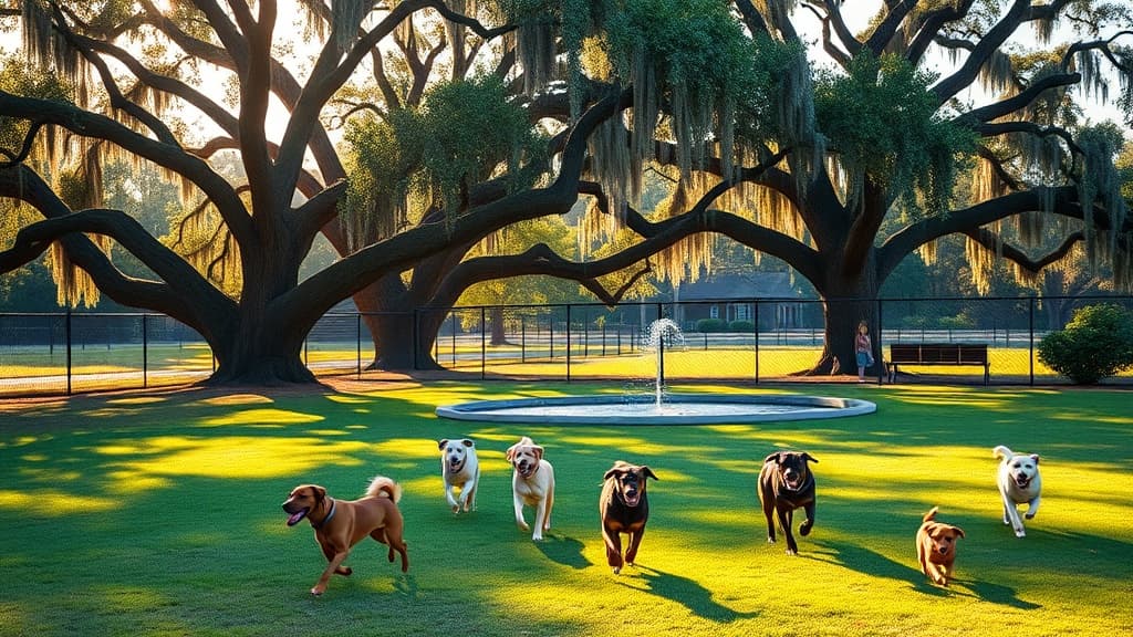 Bartow County Dog Park at Hamilton Crossing dog park in Cartersville, GA