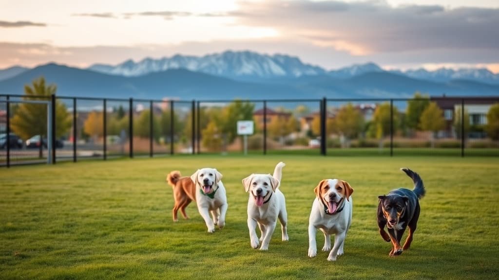 Barnum Dog Park dog park in Denver Neighborhood Plaza 2, CO