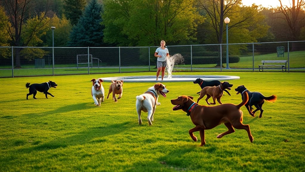 Pop's Dog Park dog park in Philadelphia, PA