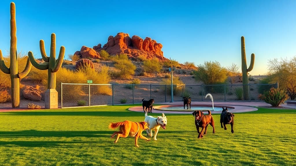 Dog Park at Pioneer Community Park dog park in Peoria, AZ
