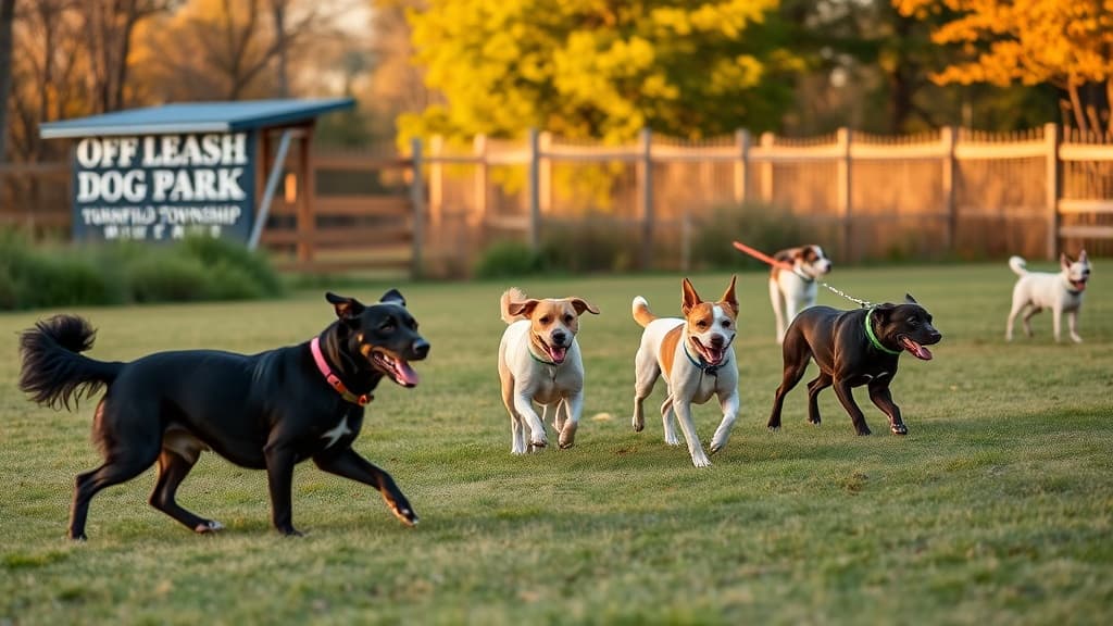 Off Leash Dog Park dog park in Garfield Township, MI