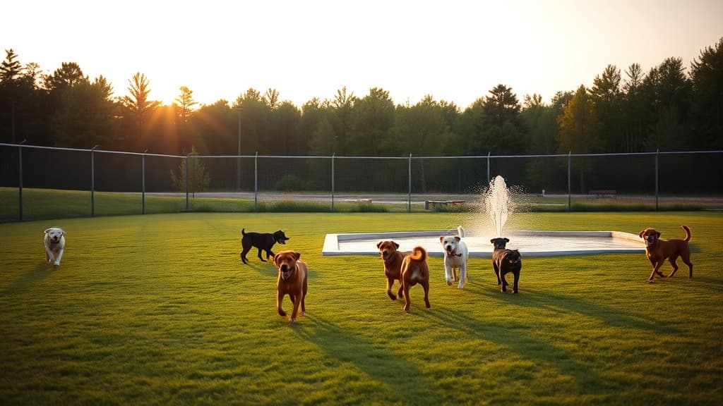 Rockford Dog Park dog park in Rockford, MI