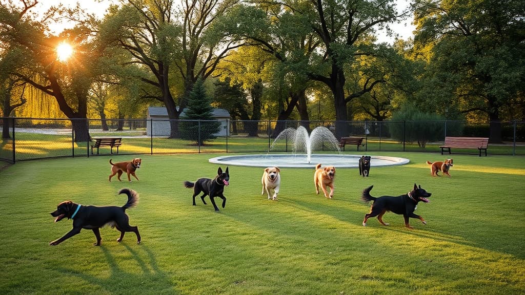 Dog Park at Lincoln Park dog park in Jersey City, NJ