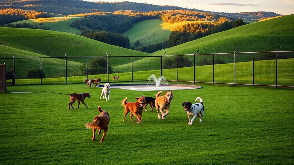 Dog Park at Jack Benson Heritage Park dog park in Chattanooga, TN