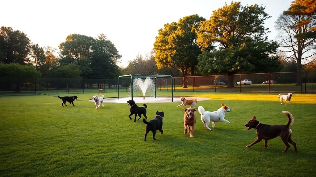 Alexander Ching Memorial Dog Park dog park in Holmdel, NJ