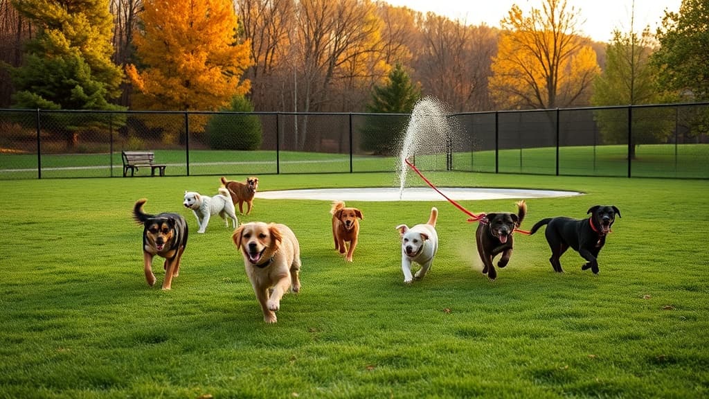 Beau's Dream Dog Park at Buchanan Park dog park in Lancaster, PA