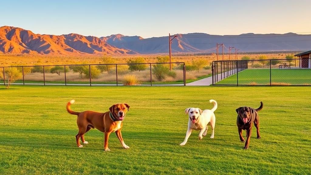Reunion Trails Park and Amargosa Trailhead dog park in Henderson, NV