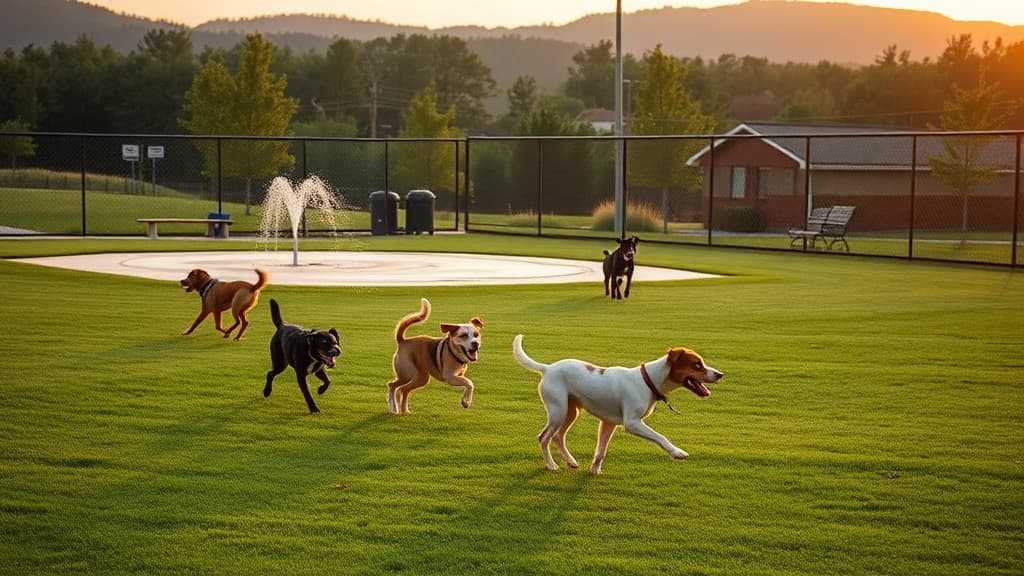 Flaherty Dog Park dog park in Wake Forest, NC