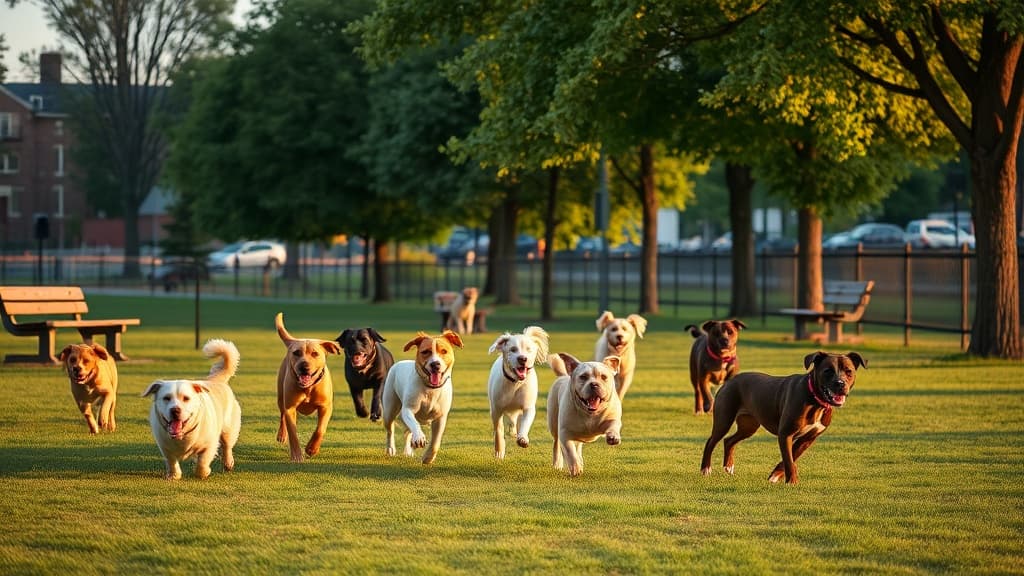 Dog Park dog park in Athens Township, PA
