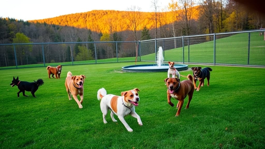 Dog Park at Fairview Park dog park in Bridgeville, PA
