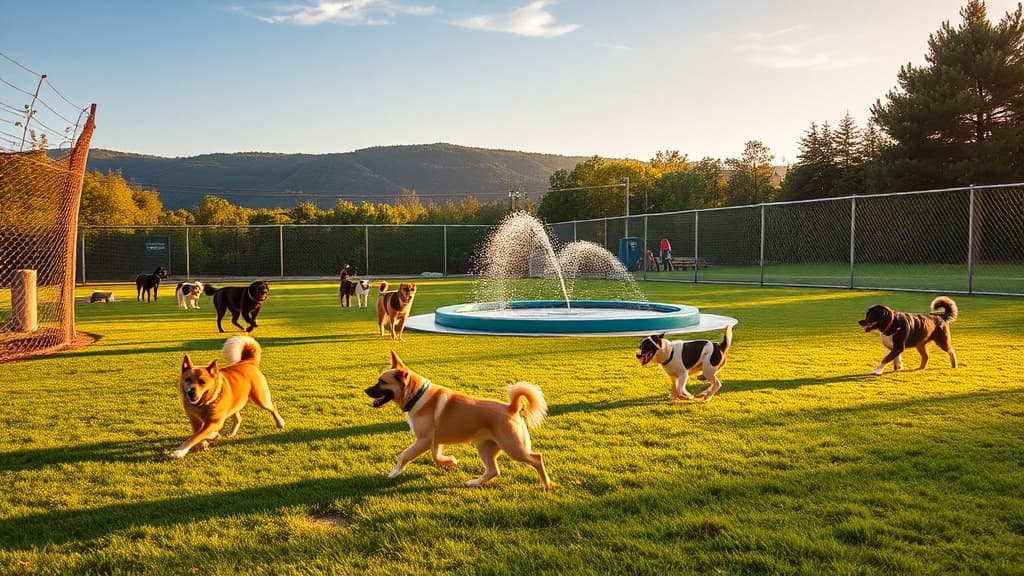 Dog Park at Buffaloe Road Athletic Park dog park in Raleigh, NC