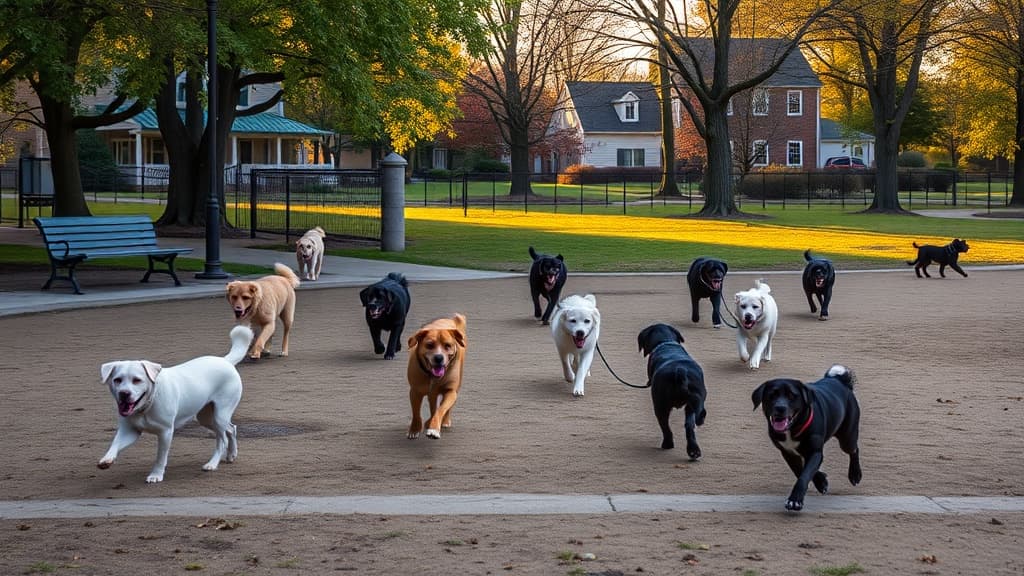 Robinson Duck Farm County Park Dog Run Area dog park in Brookhaven, NY