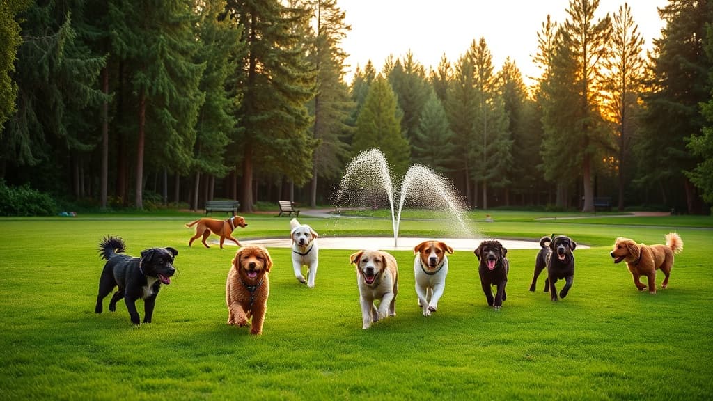 Dog Park at Hollinshead Park dog park in Bend, OR