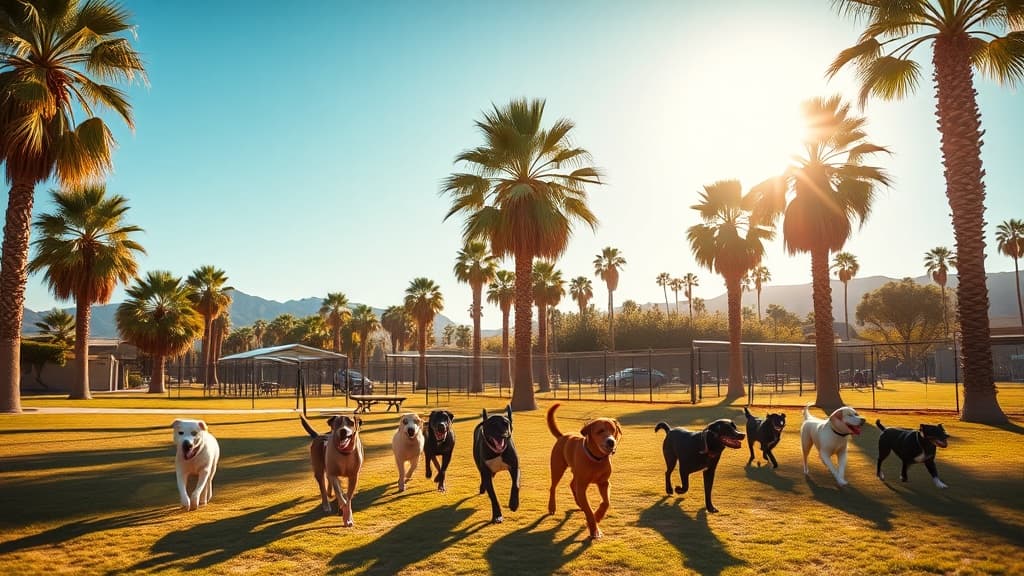 Mulligan Dog Park dog park in Indio, CA