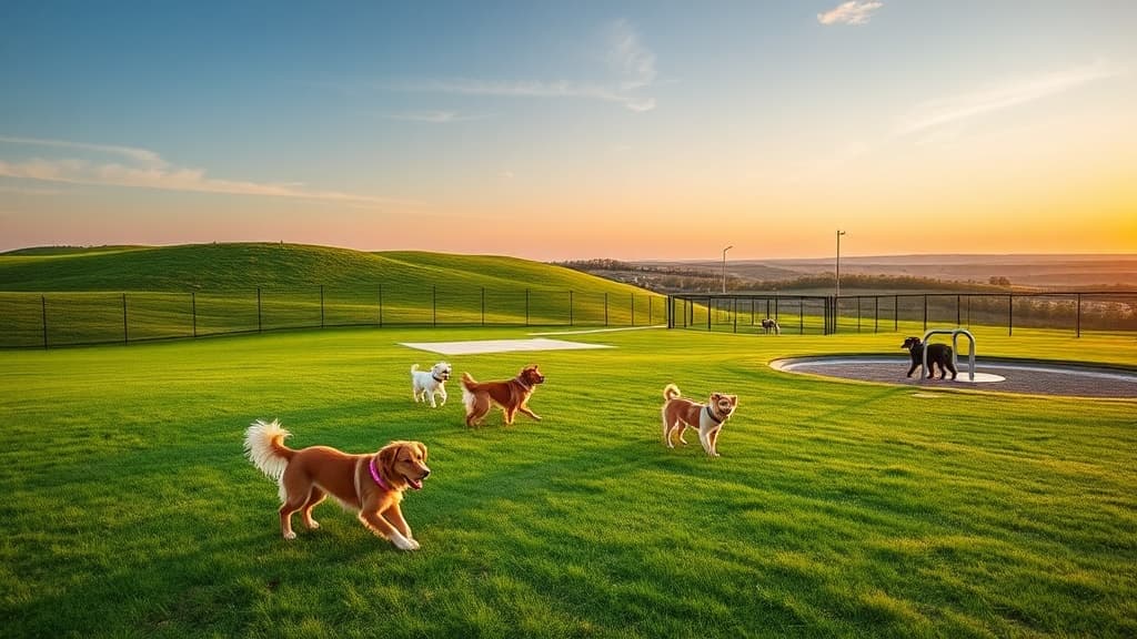Paws and Pals Dog Park dog park in Knoxville, IA