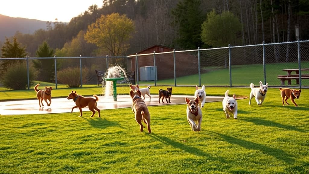 Dog Park at Mingo Creek Park dog park in Finleyville, PA
