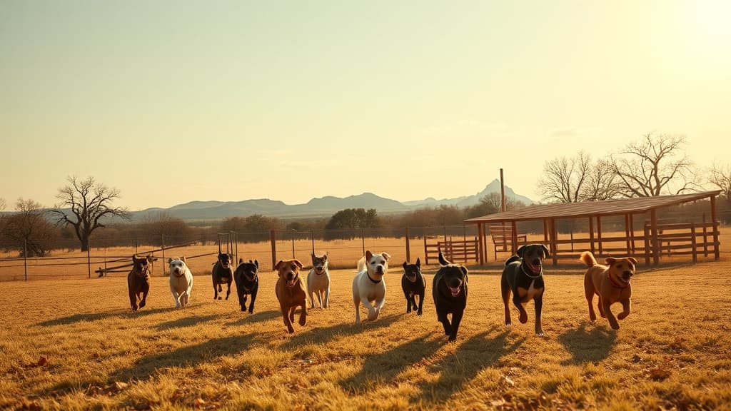 Dog Park dog park in Rock House, TX