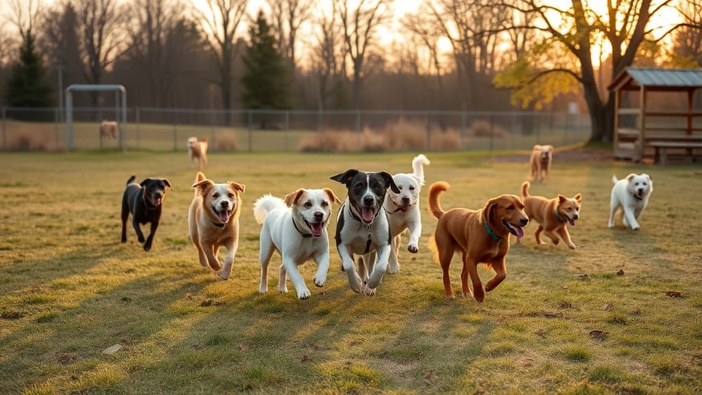 Dog Park dog park in Comstock Charter Township, MI