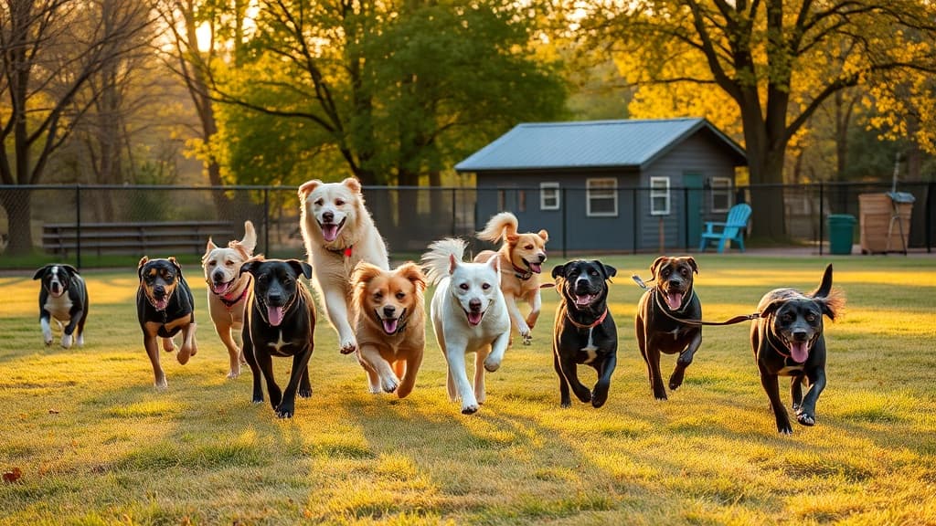 Bark Park dog park in Cottleville, MO