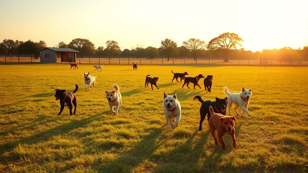 Dog Park dog park in Luling, TX