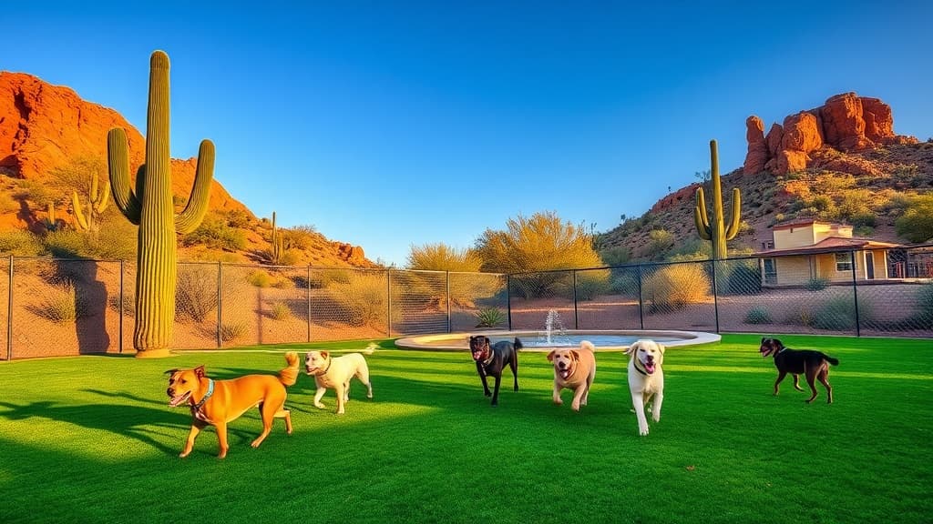 Jacobs Park Dog Park dog park in Tucson, AZ