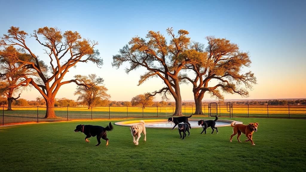 Woof-Way Dog Park dog park in Woodway, TX